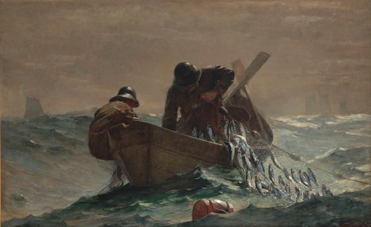 Winslow Homer The Herring Net (mk43)